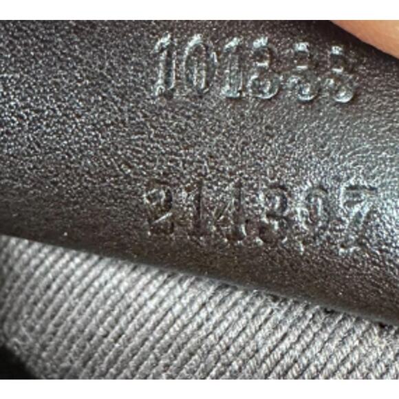 Gucci Vintage Medium GG Web Brown Denim and Leather Shoulder Bag (GGXX150) - Picture 14 of 15